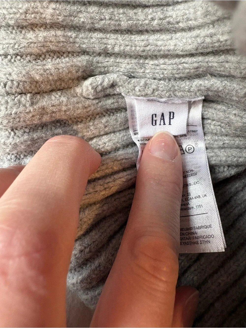 GAP soft ribbed